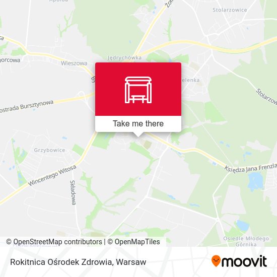 Rokitnica Ośrodek Zdrowia map