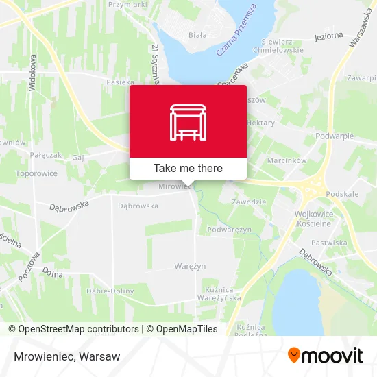 Карта Mrowieniec