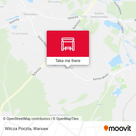 Карта Wilcza Poczta