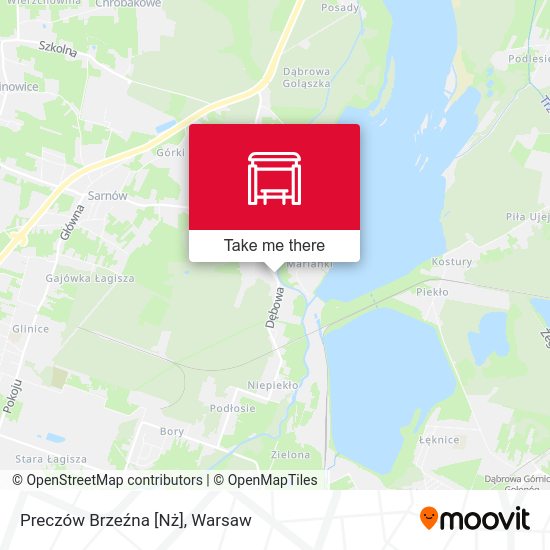 Preczów Brzeźna [Nż] map