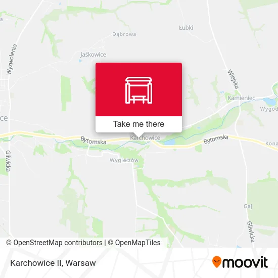 Карта Karchowice II