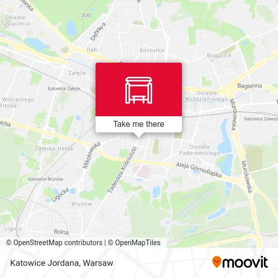 Карта Katowice Jordana