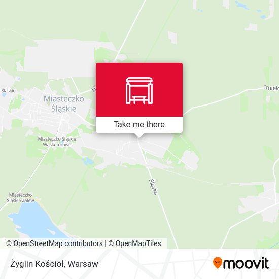 Żyglin Kościół map