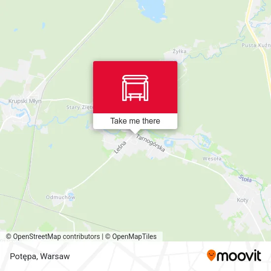 Карта Potępa