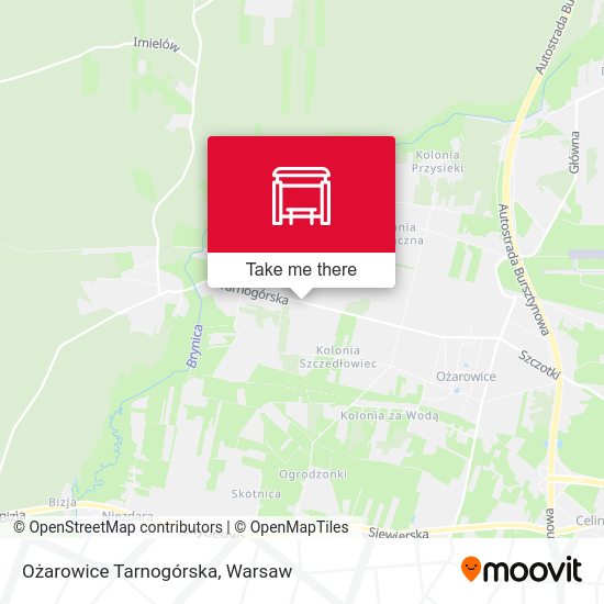 Ożarowice Tarnogórska map