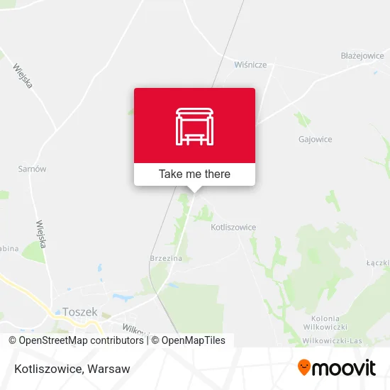 Карта Kotliszowice