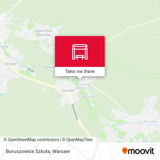 Карта Boruszowice Szkoła