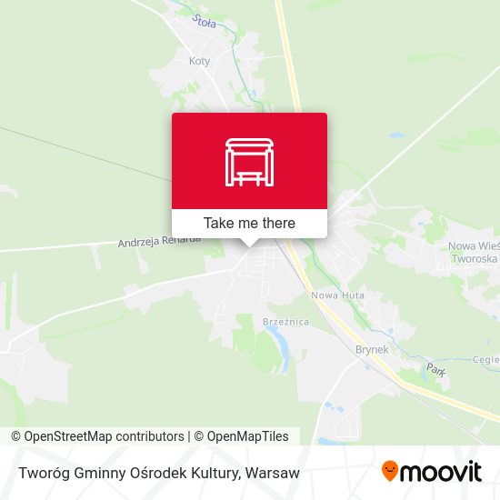 Tworóg Gminny Ośrodek Kultury map