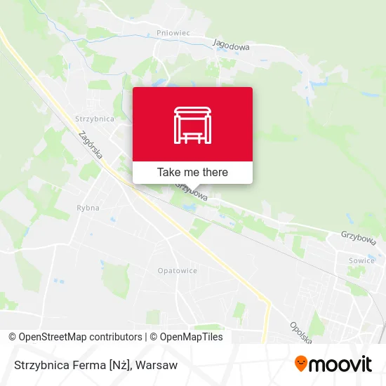 Карта Strzybnica Ferma [Nż]