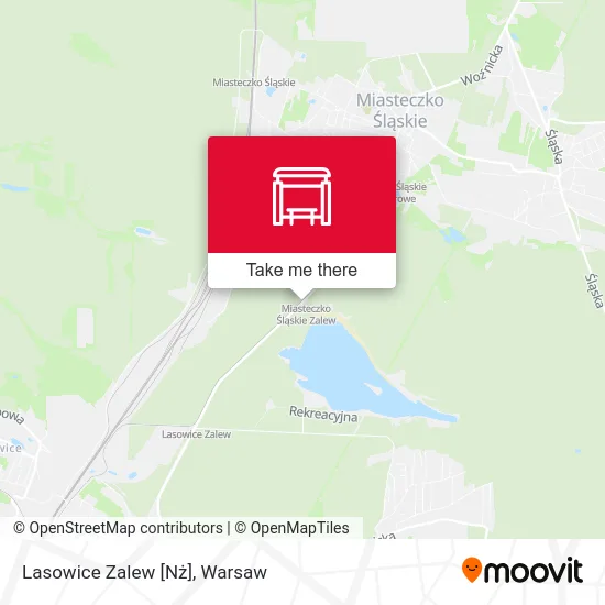 Карта Lasowice Zalew [Nż]