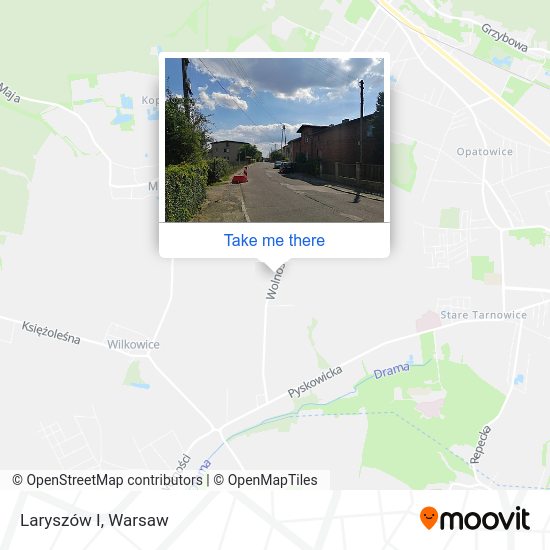 Laryszów I map