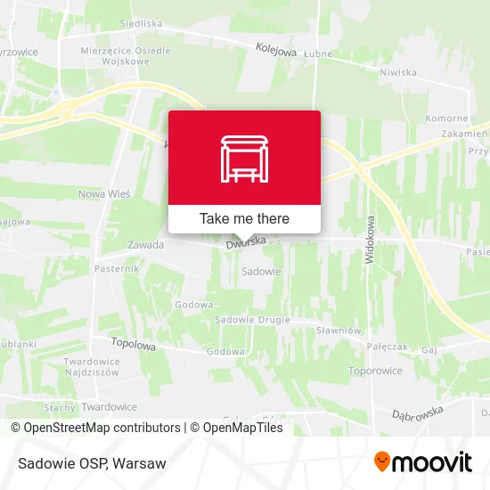 Карта Sadowie OSP