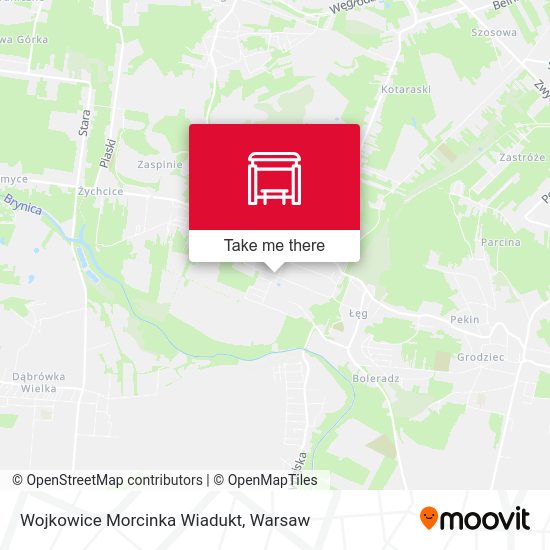 Wojkowice Morcinka Wiadukt map