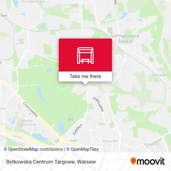 Bytkowska Centrum Targowe map