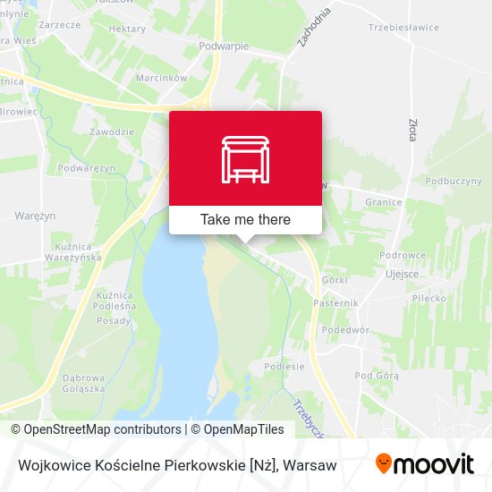 Wojkowice Kościelne Pierkowskie [Nż] map