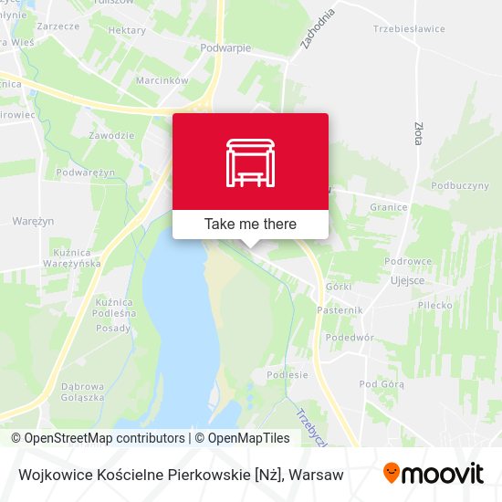 Wojkowice Kościelne Pierkowskie [Nż] map