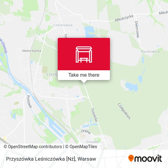 Przyszówka Leśniczówka [Nż] map