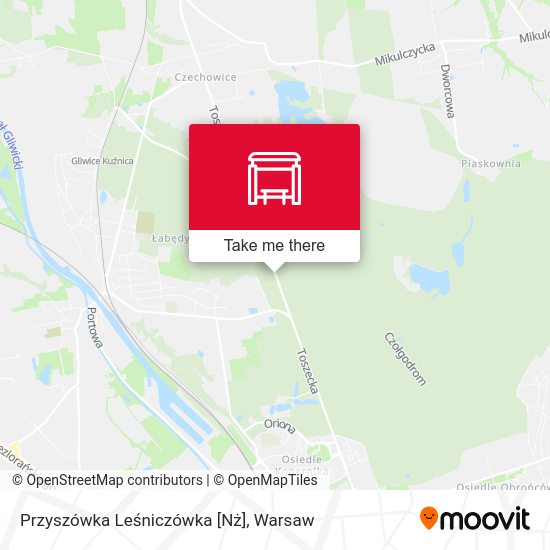 Przyszówka Leśniczówka [Nż] map