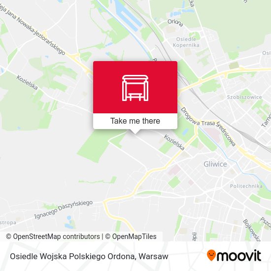 Osiedle Wojska Polskiego Ordona map