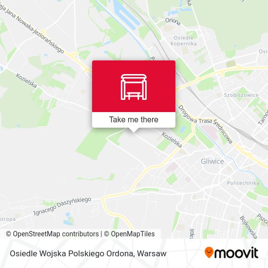 Osiedle Wojska Polskiego Ordona map