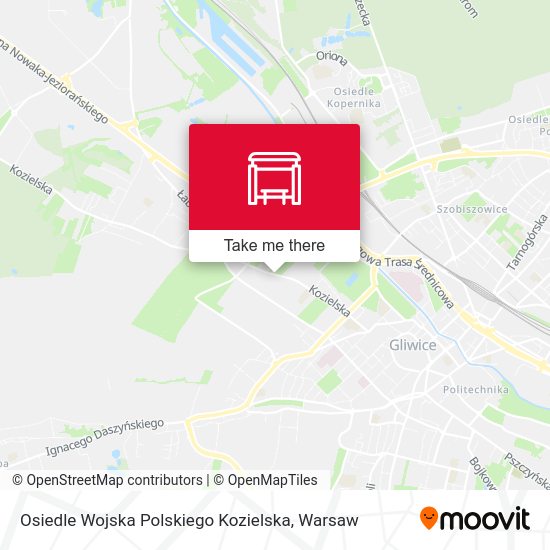 Osiedle Wojska Polskiego Kozielska map