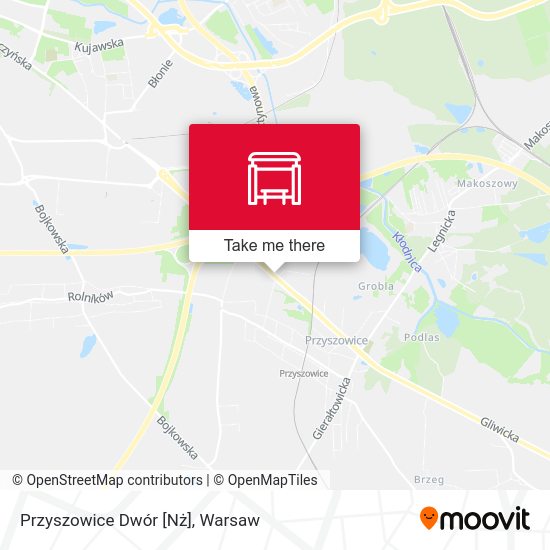 Przyszowice Dwór [Nż] map