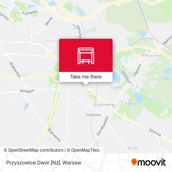 Przyszowice Dwór [Nż] map