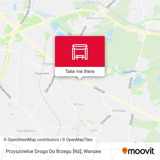 Przyszowice Droga Do Brzegu [Nż] map