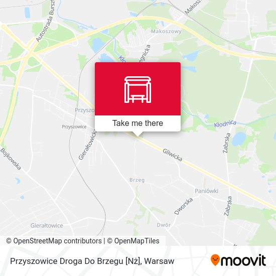 Przyszowice Droga Do Brzegu [Nż] map