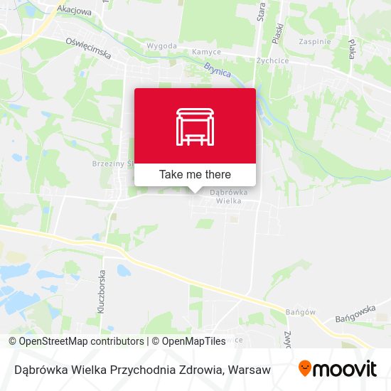 Dąbrówka Wielka Przychodnia Zdrowia map