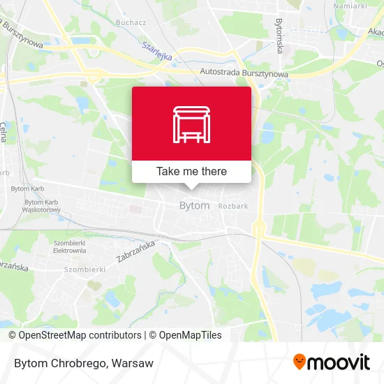 Карта Bytom Chrobrego
