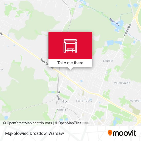 Mąkołowiec Drozdów map