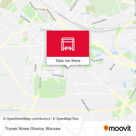 Карта Trynek Nowe Gliwice