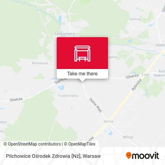 Карта Pilchowice Ośrodek Zdrowia [Nż]