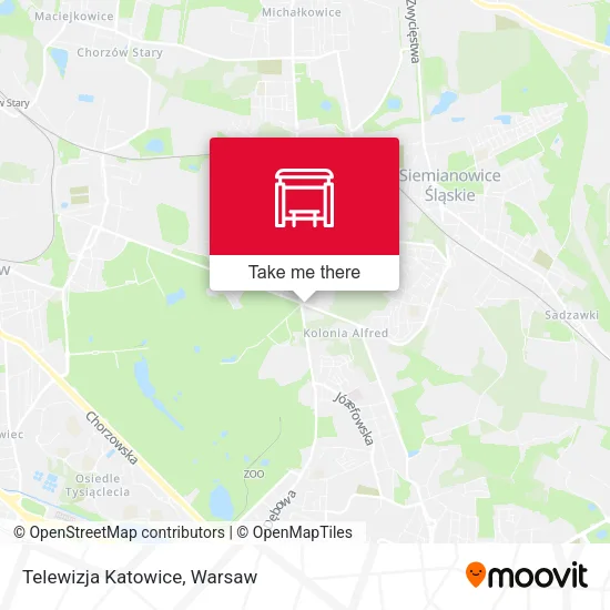 Карта Telewizja Katowice