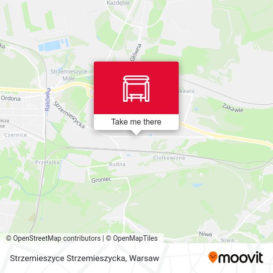 Strzemieszyce Strzemieszycka map