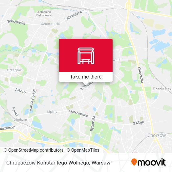 Chropaczów Konstantego Wolnego map