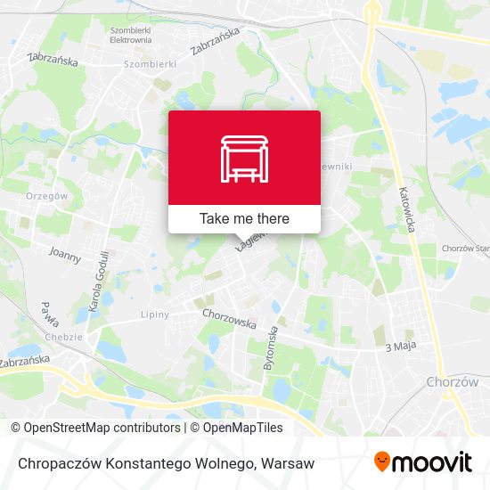 Chropaczów Konstantego Wolnego map