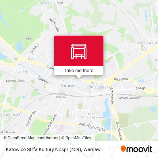 Katowice Strfa Kultury Nospr (459) map