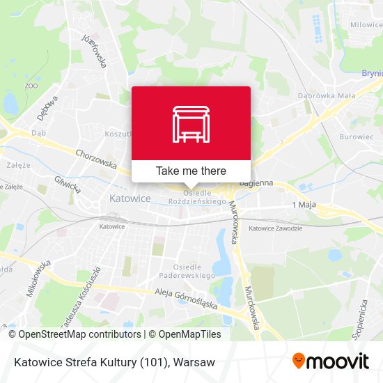 Katowice Strefa Kultury (101) map