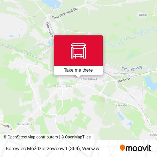 Borowiec Moździerzowców I (364) map