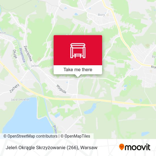 Jeleń Okrągle Skrzyżowanie (266) map