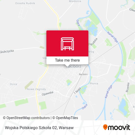 Wojska Polskiego Szkoła 02 map