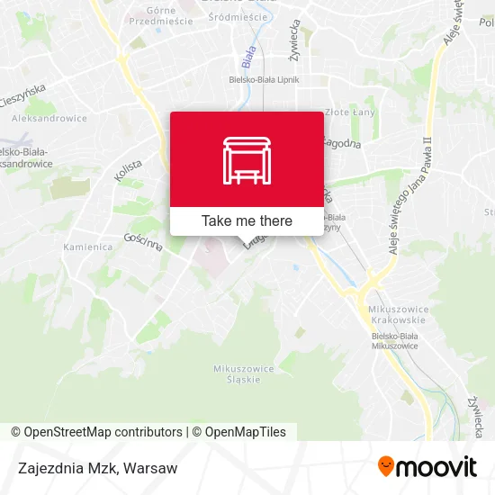 Карта Zajezdnia Mzk