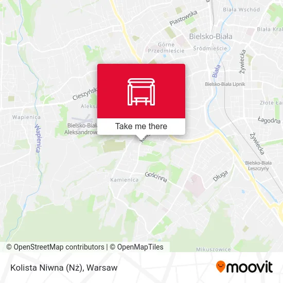 Карта Kolista Niwna (Nż)