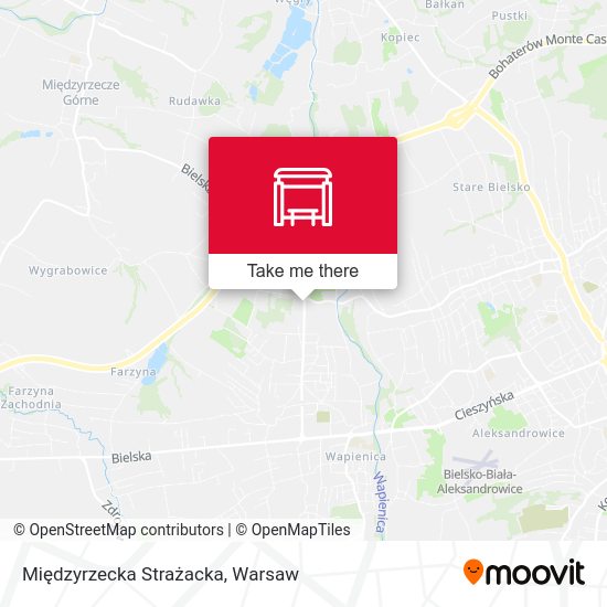 Międzyrzecka Strażacka map