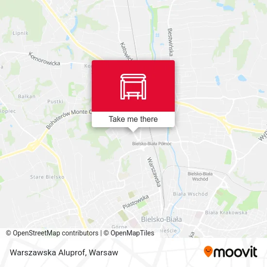 Карта Warszawska Aluprof