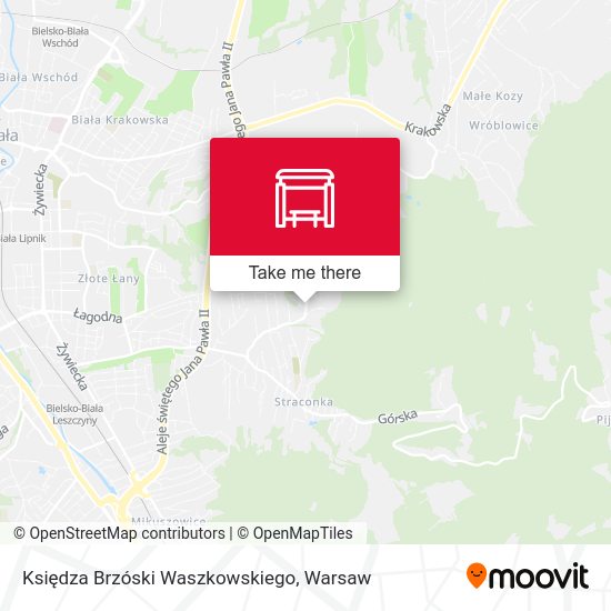 Księdza Brzóski Waszkowskiego map