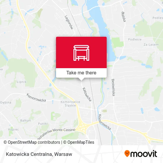 Карта Katowicka Centralna