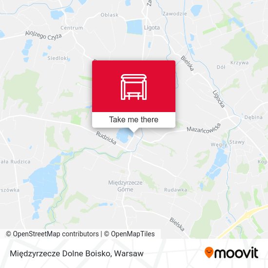 Międzyrzecze Dolne Boisko map